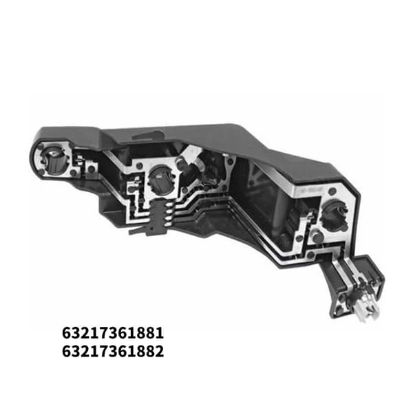 Autotarvike E60 2007-2010 auton takavalon pistokepaneeliin Right