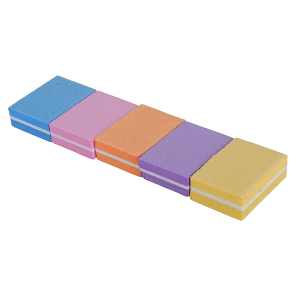 22 st Nagelbufferblock Svamp Nagelfil Sandpappersblock Nageltillbehör