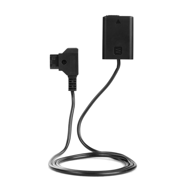 D-Tap till NP-FW50 Dummy Batteri Strömförsörjningskabel för a7 a7R NEX5 NEX6 NEX7 A5000 A6000 A6300 A6500 A7000 Kamera