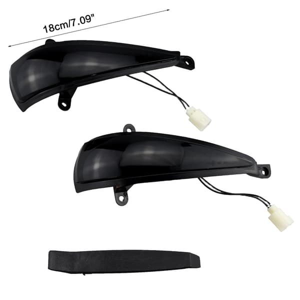 Flydende LED Dynamisk Side Marker Blinklys Indikator til Civic Hatchback