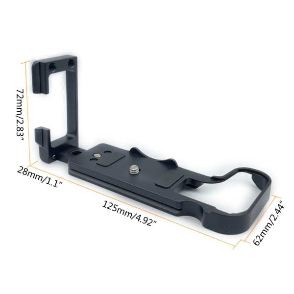 Vertical Shot L Bracket Quick Release Plate för R10 DSLR kamerastabilisatorstativ B