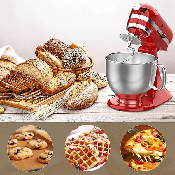 Mixer degkrok Rostfritt stål degkrok Stativ Mixertillbehör Byte av degkrok Material av rostfritt stål