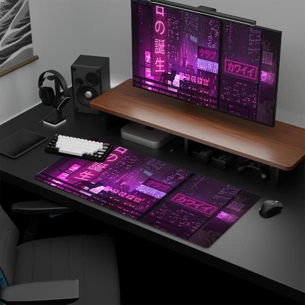 Musematte Datamaskin Laptop Anime Tastatur Musematte Stor Musematte Tastatur null - Pattern 5 Pattern 5