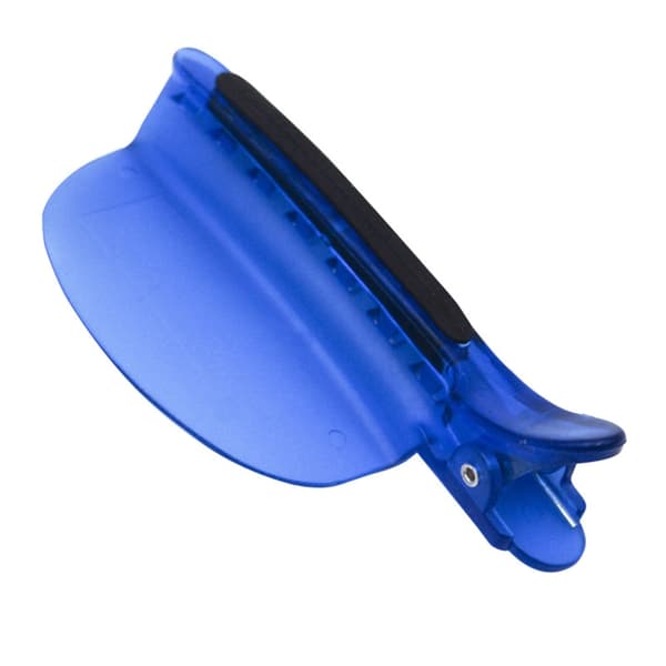 2 hårklemmer i plast for enkel DIY-fargeseksjonering og styling