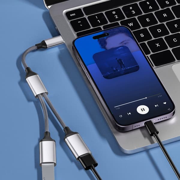 USB C Forlenger USB Utvidelseshubber Data Lading Splitter for Diverse Enheter