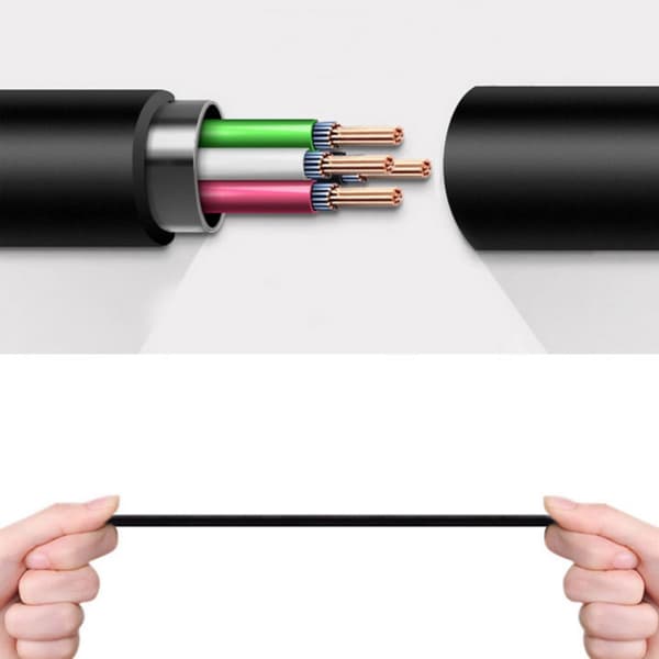 Bærbart USB-opladerkabel til FS355 FS356 FS357 FS358 Trimmere