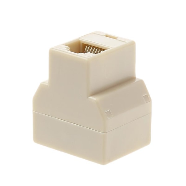 3 st 1 till 2-vägs LAN Ethernet-nätverkskabel RJ45 hona splitteranslutning Adapte