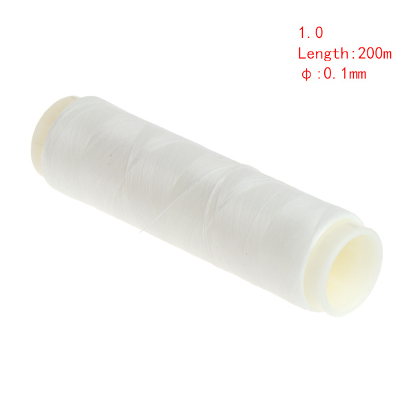 Fisklina, hög elastisk gummi, halkfri 50/100/200 m Superstark tippetråd 3