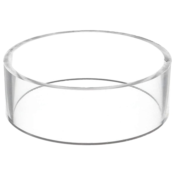 Transparent Akryl Bold Stand Display Holder Rack Støtte Base Til Fodbold Volleyball Basketball Amerikansk Fodbold Rugby Bold