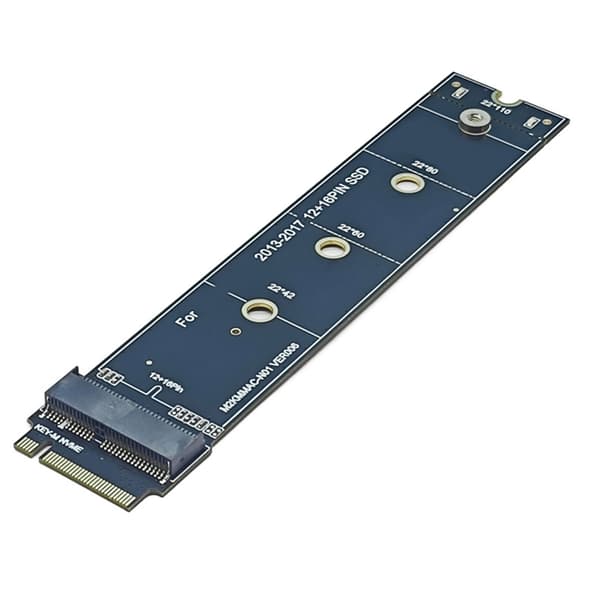 M.2 NVME M-Key SSD-konverteringsadaptrar SSD-uppgraderingskit för 2013 2017
