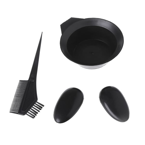 Salong Barberare Hårfärgning Färgningsskål Kam Färgfärg Borste Toning Verktyg Kit Set