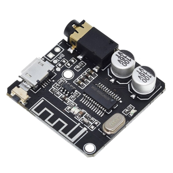 2st Bluetooth-kompatibelt 5.0 power 3.7-5V Audio Stereo Musikspelare Ljudkort AMP Board