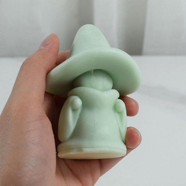 Mushroom Spectre Form Söt figur Aromaterapi Form DIY Form Doftljus Molds