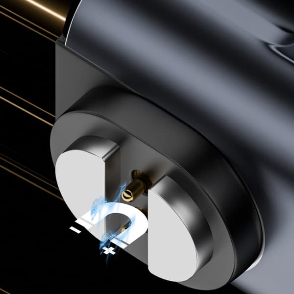 Knogleledning Hovedtelefon USB C Opladningsadapter LED Indikator Aluminium