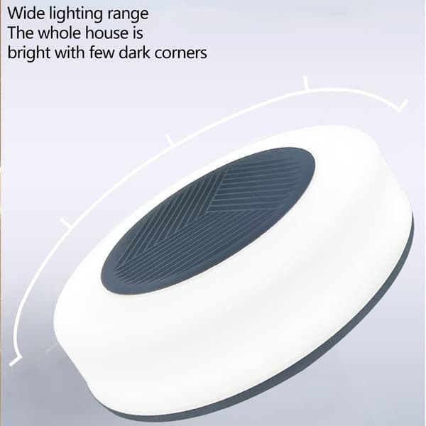 Baderom LED Taklampe med Varmevifte og Integrert Belysning