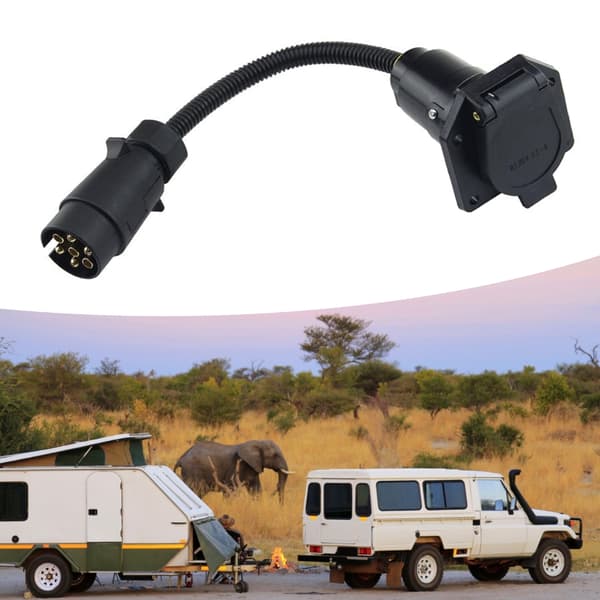 Intercontinental Trailer Connector Adapter 5 7 Pin Dobbelt Interface Til Bugsering