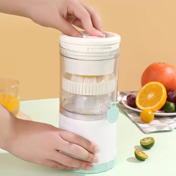 Multifunktionell elektrisk juicepressare Juiceseparation Bärbar hemmajuicer Automatiska apelsinjuicemaskiner ABS-material