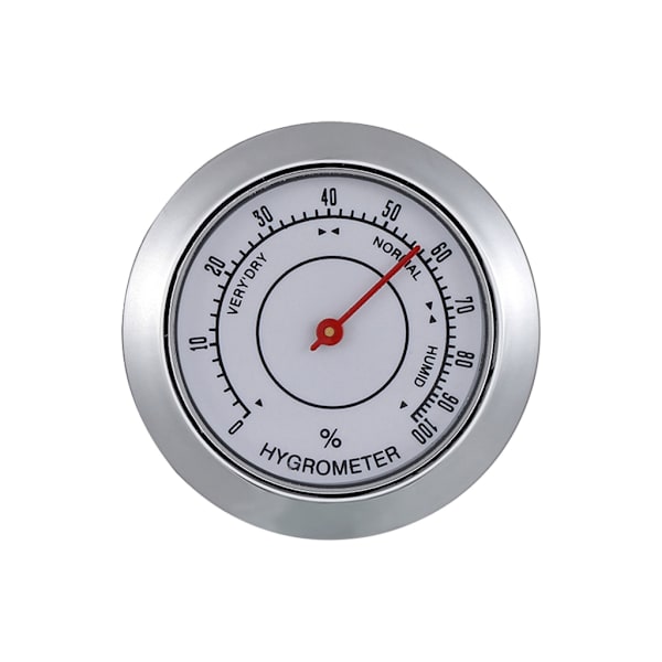 43 mm Mini Hushållsgitarrfodral Hygrometer Termometer A