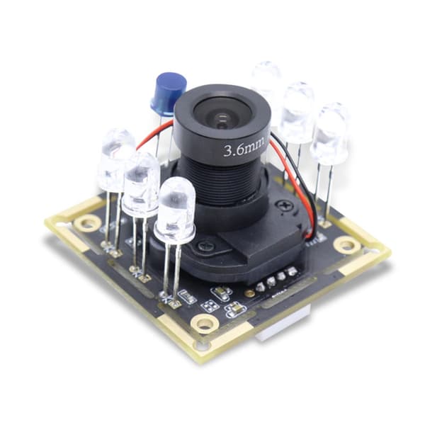 1MP OV9732 Sensor Sikkerhetskameramodul 720P Sensor 72° Linse