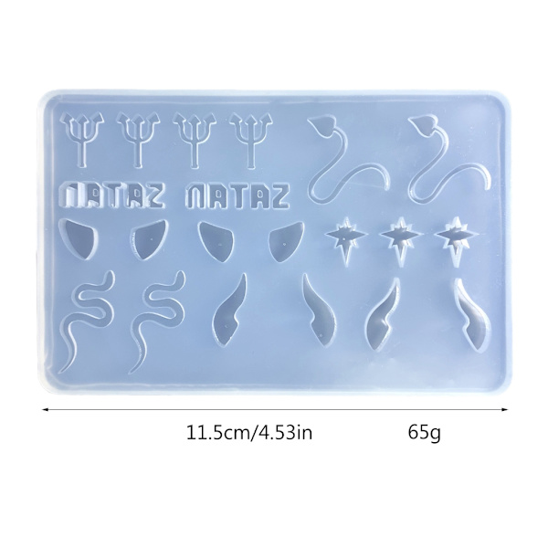 Quicksand Shaker Filler Form Hartsfyllning Mould DIY Gjutverktyg
