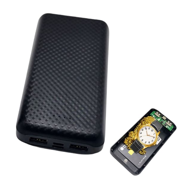 Usynlige Opbevarings Power Banks til Sikring af Penge og Værdigenstande Beholder