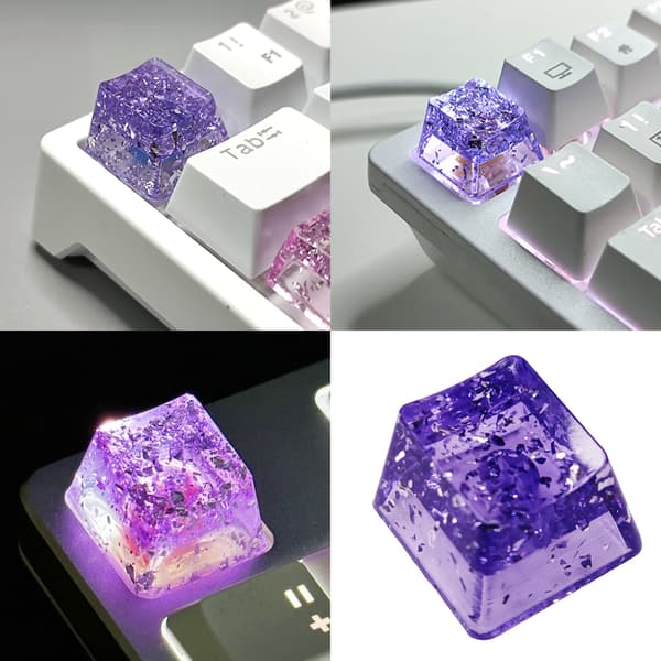 Resin Keycaps High-end Printing OEM Profil Keycap til Gaming Tastaturer