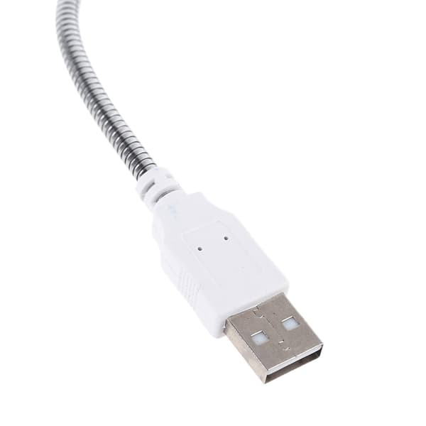 Luftkjøler Fleksibel USB-vifte for bærbar PC, stasjonær PC, USB-lader
