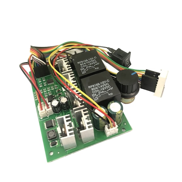 PWM-moottorin nopeudensäädin DC10-55V digitaalinen kaksisuuntainen nopeudensäädin Multicolor Without shell