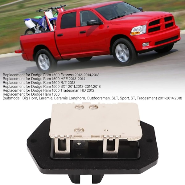 Värmekontroller Fläktmotor för 1500 2500 3500 4500 5500 68048900AA