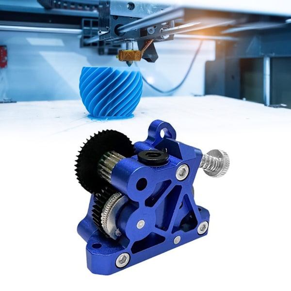 Store Ekstruderingsgear Direkte Drev Ekstruder til 3D Printer Opgraderinger Aluminium BLUEM