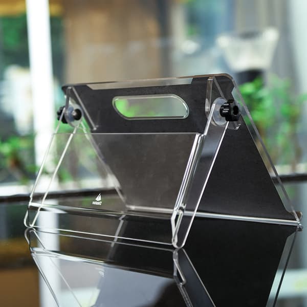 Transparent Akryl Tablet PC Hållare 0-170 Graders Justerbart Ställ