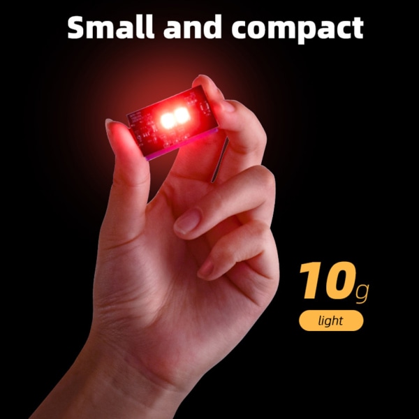 Strobe anti-kollisionsbelysning för Mavic/Phantom/FIMI-serien Drone Lång batteritid 360 graders synlighet