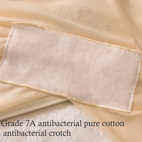 Bløde graviditetstrusser sømløse shorts til daglig brug og maveunderstøttelse White 3XL