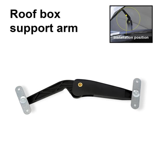 2 st Takboxlocklyftare ABS Takboxlockstöd för Säker & Stabil Resa