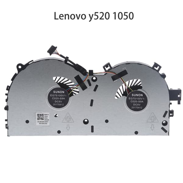 Laptop Reservedele CPU Køleventilator til Legion Y520-15IKBA Y520 Notebook