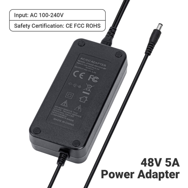 Säker 48V 5A power för ljudförstärkare Hemmabio Stabil och effektiv power AU