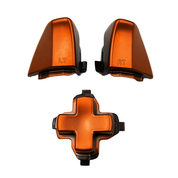 Uppgraderade RTLT+Cross-knappar Navigera och dominera knappar ABS-förbättrad spelupplevelse för förbättrat spel för XBOXONE Rose red
