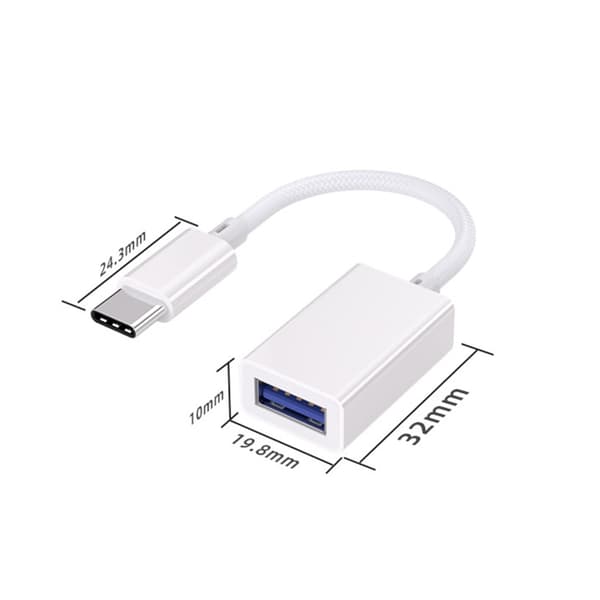 Vändbar Typ C USB-adapter för snabb data- och enhetsanslutning