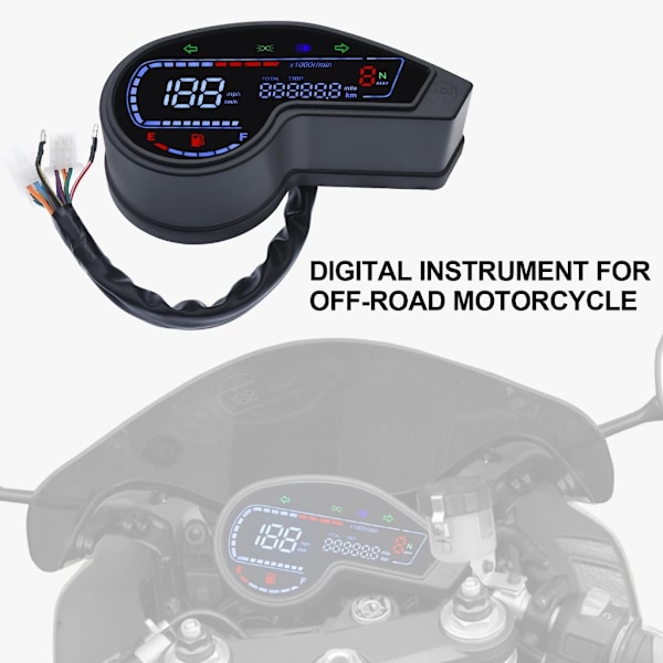 Speedometer Passer for NXR150 NXR125 Bros XR150 GY200 03-14 Reparasjonsdel
