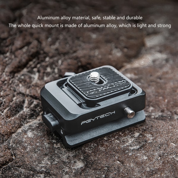 PGYTECH Quick Release Plate + Plus Adapter Arca Swiss Interface Camera Quick Release Plate & Clamp för DJI RS3 Mini/RS3