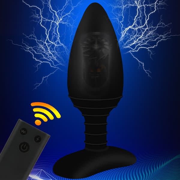 Elektrochock Anal Massager Butt Plug Prostat Elektrisk Stimulering Anala Leksaker