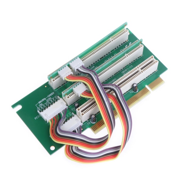PCI-E 4.0 x16 1 till 2 expansionskort Gen4 delat kort PCIe-Bifurcation x16 till x8x8 kortplats CPU4P power för PC
