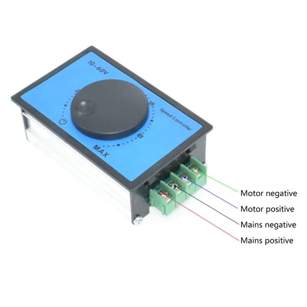 DC10-60V Motorhastighetskontroller Regulator Variabel Hastighetsregulatormodul