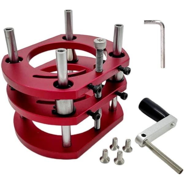 Kraftig Fræserbase 64-65mm Maskinstabil Fire Klo Monteringsdesign
