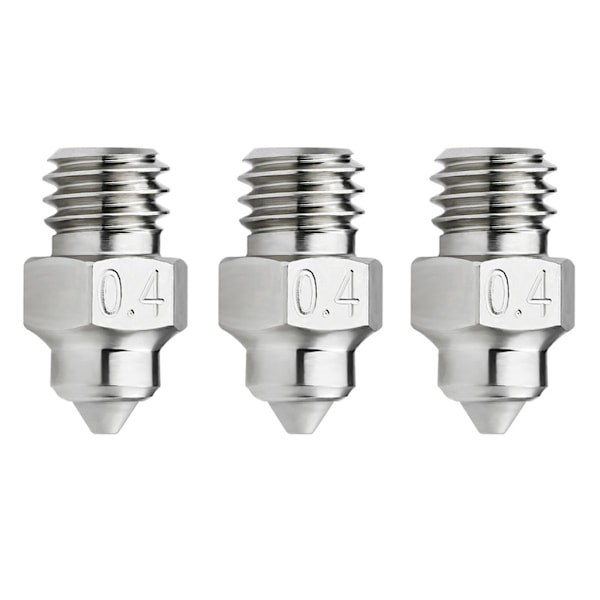 MK8 Bimetallinen MY Suutin Lämmönkestävä Karkaistu Teräs 0.4mm 0.6mm 0.8mm Suutin Ender3/V2 CR10 Ender5:lle