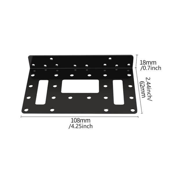 Monteringsbrakettholder 2,5 tommer 3,5 tommer Monteringsbrakett Harddiskadapter