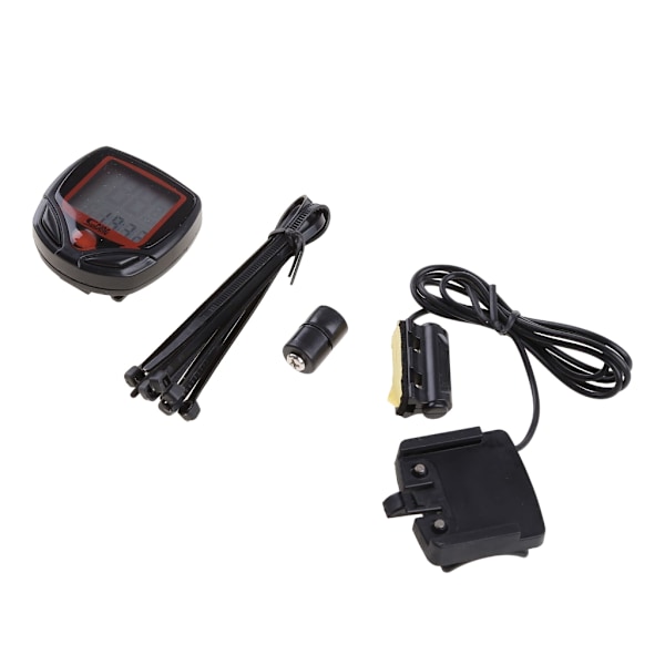Cykeldator Stoppur LCD Display Cykel Odometer Hastighetsmätare Cykel