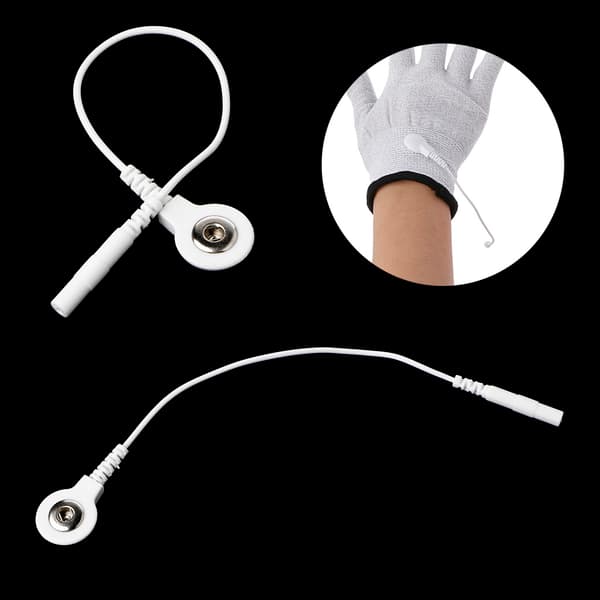 Tens ledningsadaptere til 2 mm stift (hun) til 3,5 mm snap (hun) stik