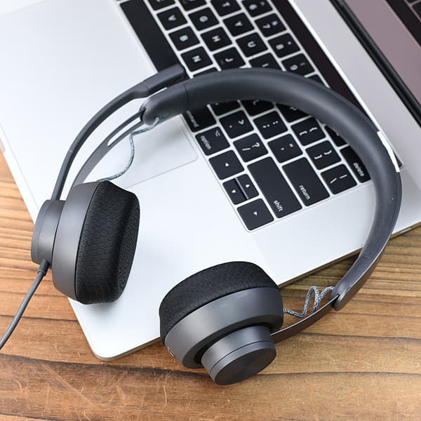Mesh Svamp Öronkuddar för Zone Wire Headsets Ljudutrustning Tillbehör