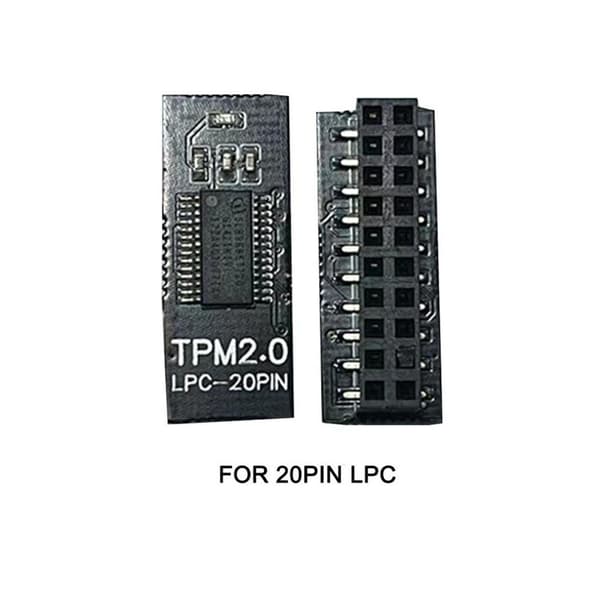 TPM2.0 LPC 20Pin Fjernmodul til Win11 System Opgraderet Datasikkerhed